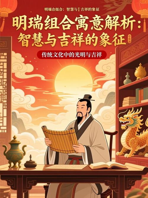 明瑞组合寓意解析 智慧与吉祥的象征——明瑞文化